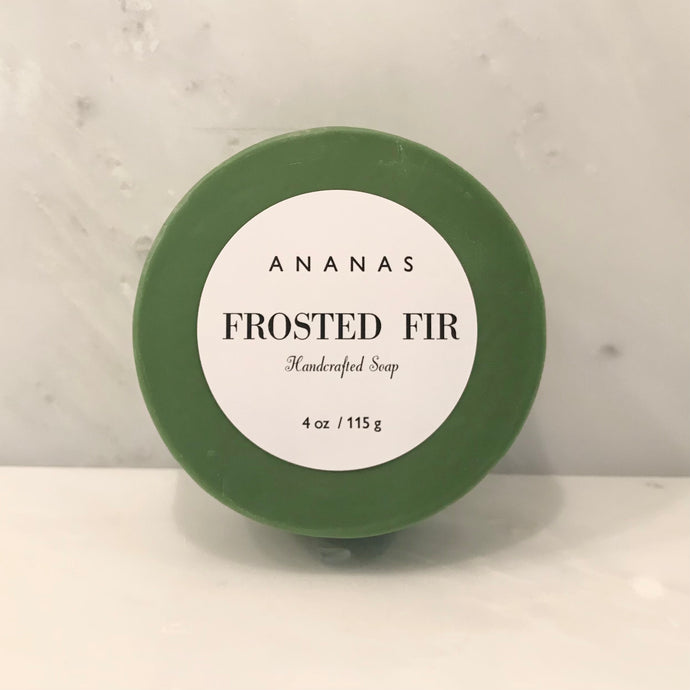 Frosted Fir Handcrafted Soap