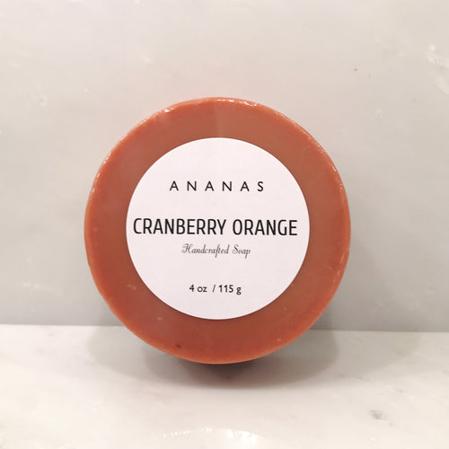 Cranberry Orange Handcrafted Soap