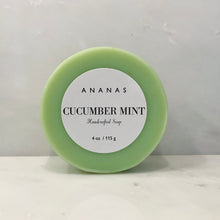 Load image into Gallery viewer, Cucumber Mint Handcrafted Soap