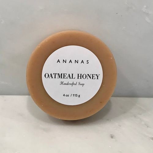Oatmeal Honey Handcrafted Soap