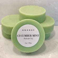 Load image into Gallery viewer, Cucumber Mint Handcrafted Soap